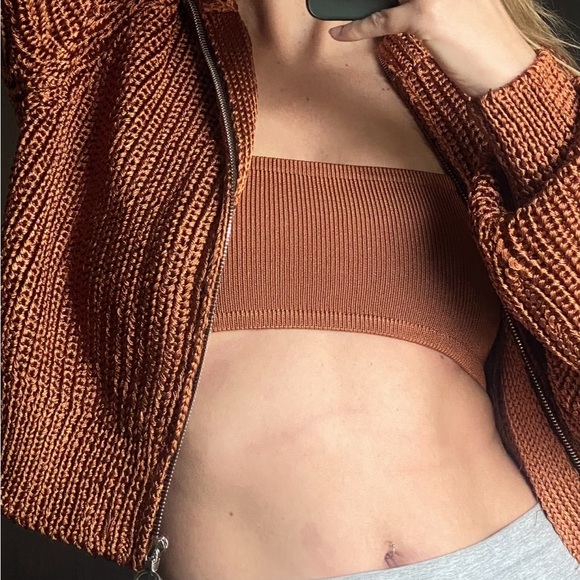 Calle Del Mar Knit Zip Up Cardigan - SAMPLE - Picture 4 of 4